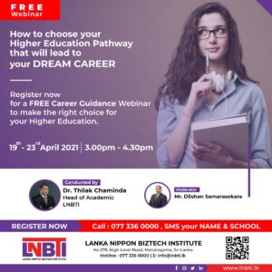 Discover your personality to choose your Higher Education Pathway wisely that will lead to a right Dream Career.