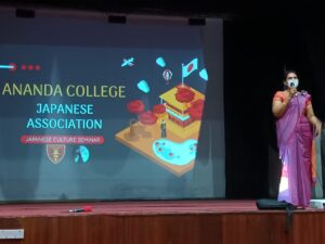 LNBTI sponsors the Annual Japanese Cultural Seminar of Ananda College