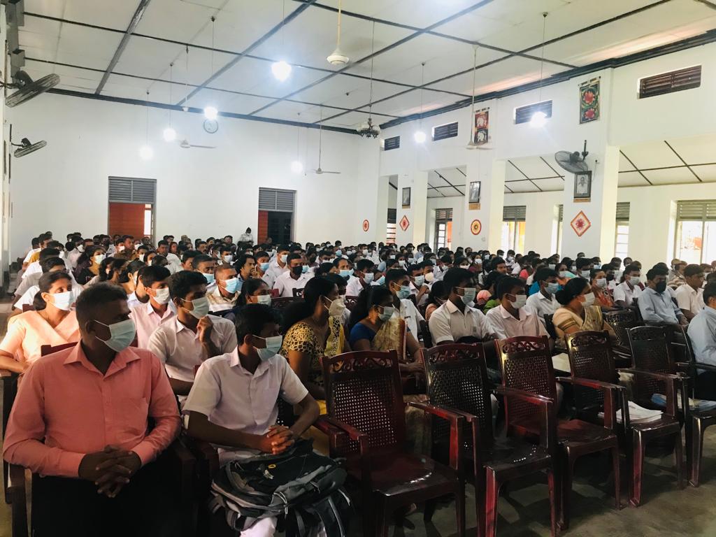 Awareness Session Day 01 at Henegama Central College
