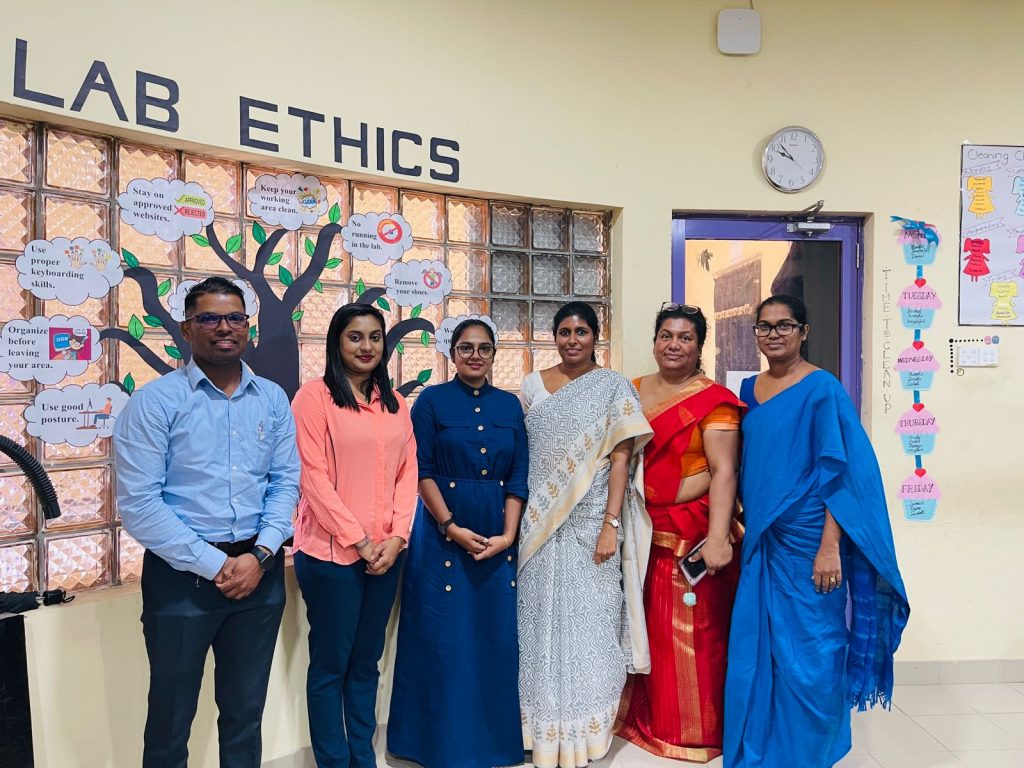 LNBTI visits the Schools around Nugegoda