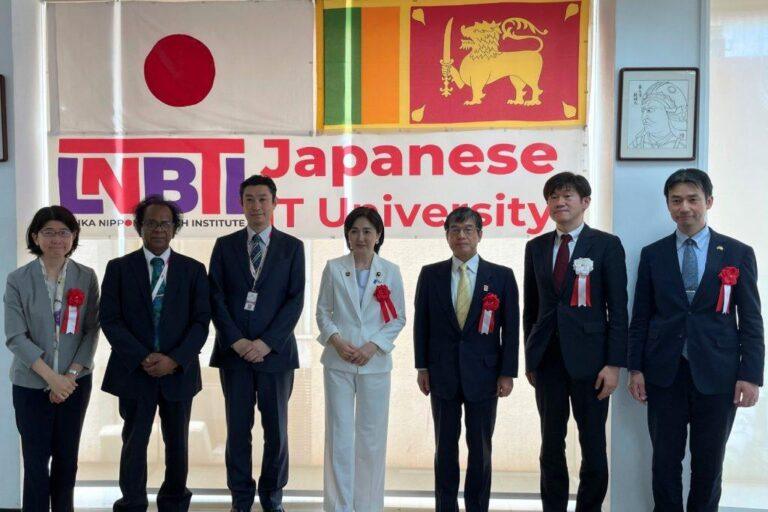 Excellence in Action: LNBTI Students Impress Japanese Delegation