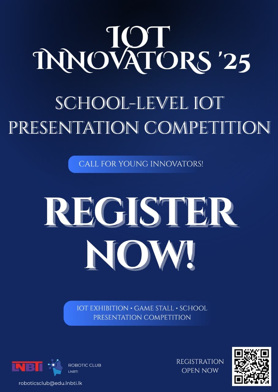IOT INNOVATORS ’25 – School Presentation Competition