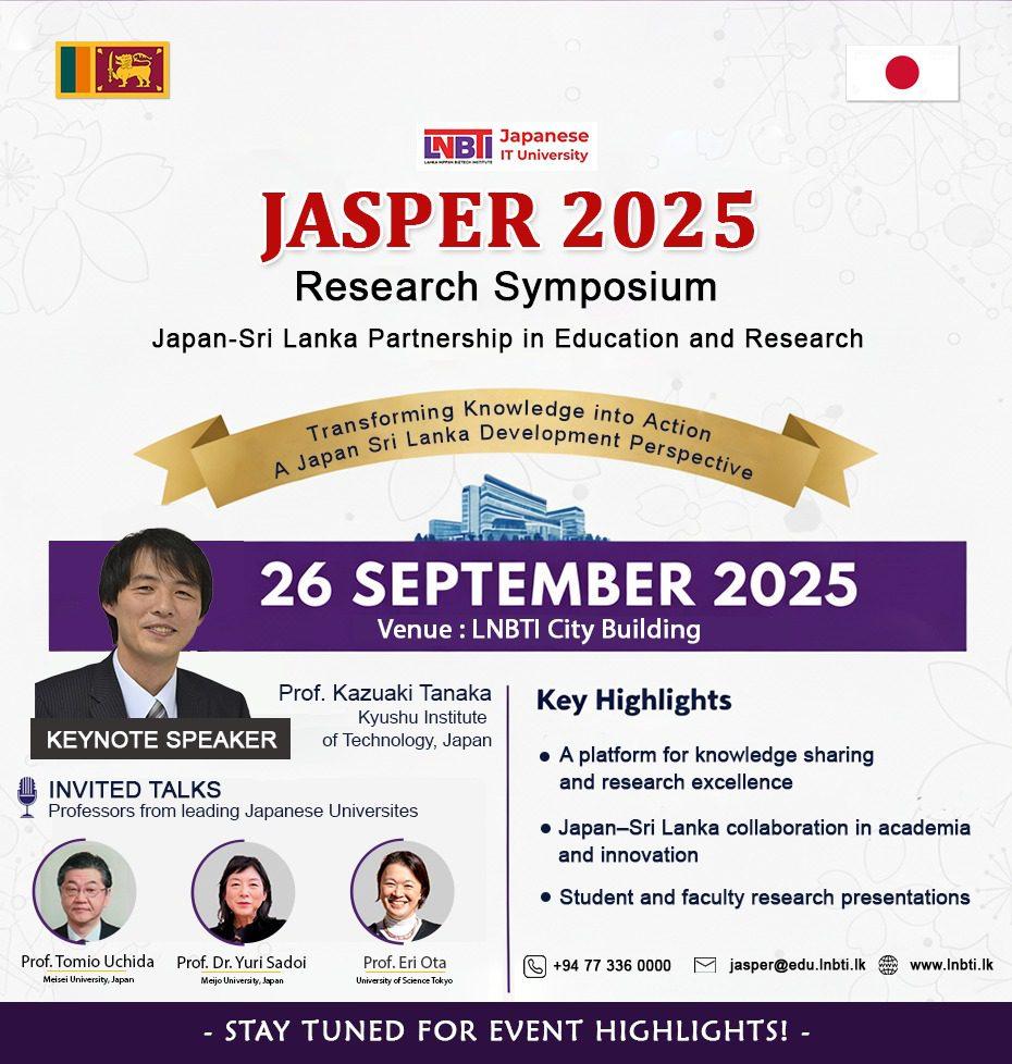 JASPER 2025 Research Symposium is here!