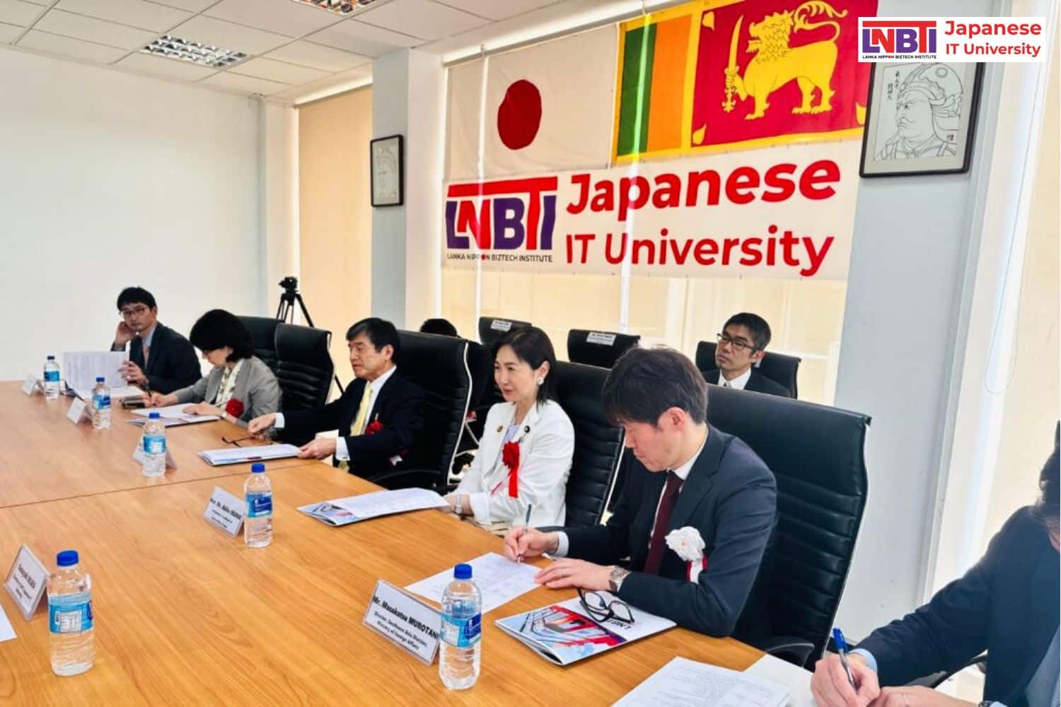 Japan’s Vice Minister for Foreign Affairs, Ms. Akiko Ikuina, Visits LNBTI - Strengthening Japan Sri Lanka Educational Ties