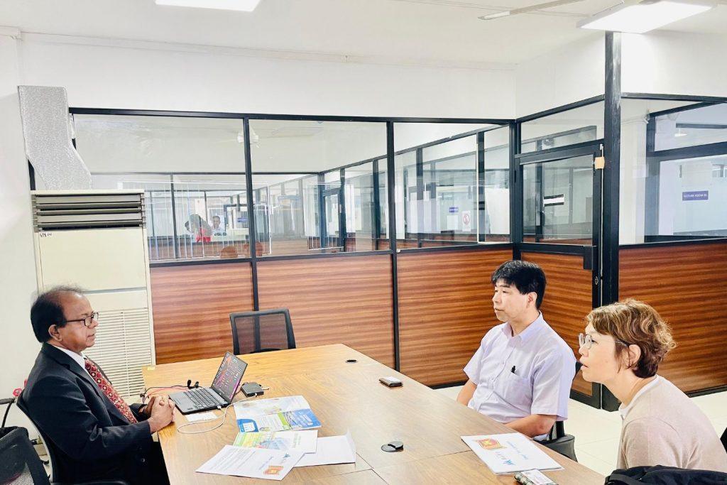 A delegation from Mie Prefecture visits LNBTI