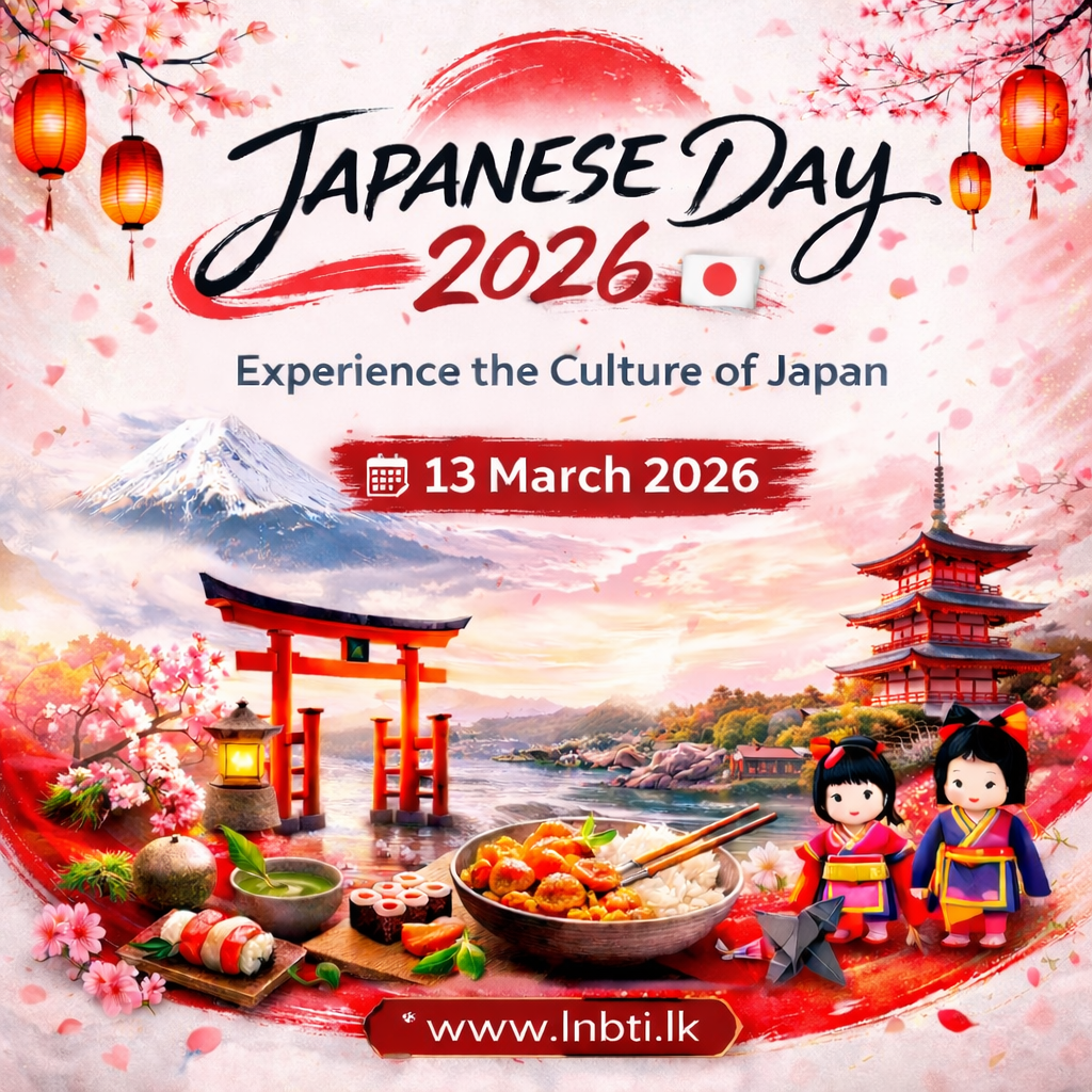 Japanese Day 2026 at LNBTI celebrating Japanese culture with tea ceremony, food demonstrations, and cultural activities