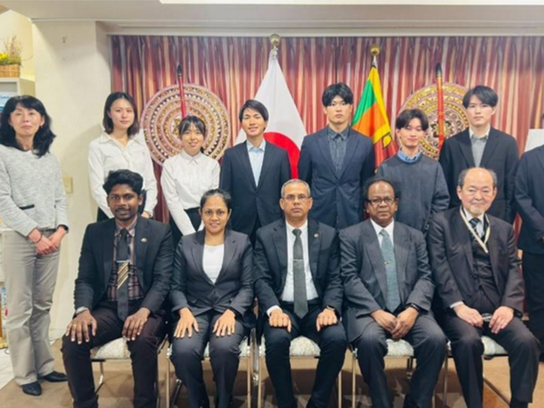 LNBTI Strengthens International Engagement Through Courtesy Visit to the Embassy of Sri Lanka in Tokyo