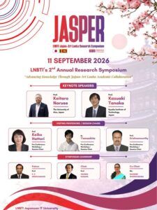 We are excited to announce LNBTI’s 2nd Annual Research Symposium – JASPER 2026.