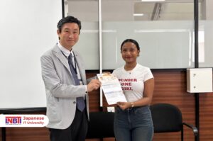 LNBTI Recognizes Students for Outstanding TOEIC Examination Results