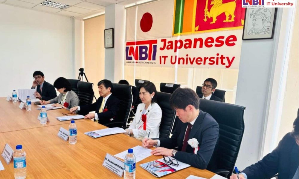 Japan’s Vice Minister for Foreign Affairs, Ms. Akiko Ikuina, Visits LNBTI – Strengthening Japan Sri Lanka Educational Ties