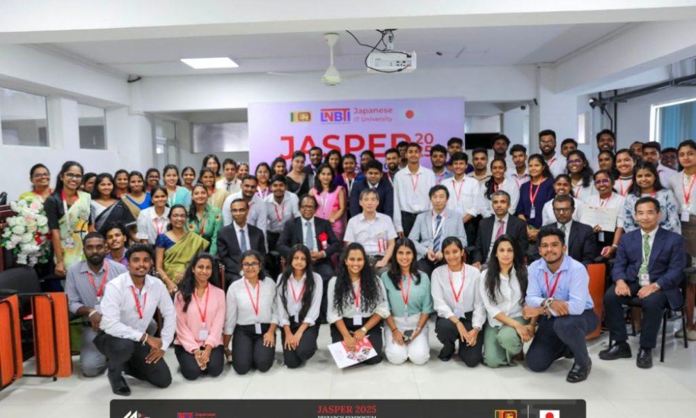 LNBTI – Sri Lanka’s First Japanese IT University proudly hosted the JASPER 2025 Research Symposium
